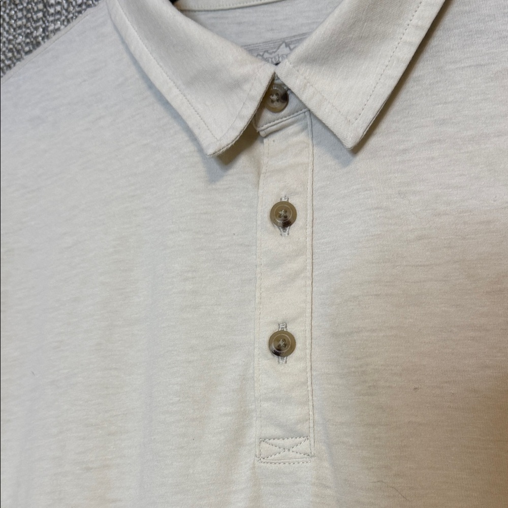 Patagonia‎ Essential Lightweight Polo Shirt - Cream/Off-White - Picture 4 of 7